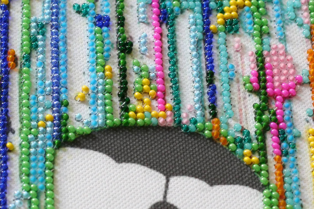 Bead Embroidery Kit Main Bead Embroidery Kit Rain for lovers