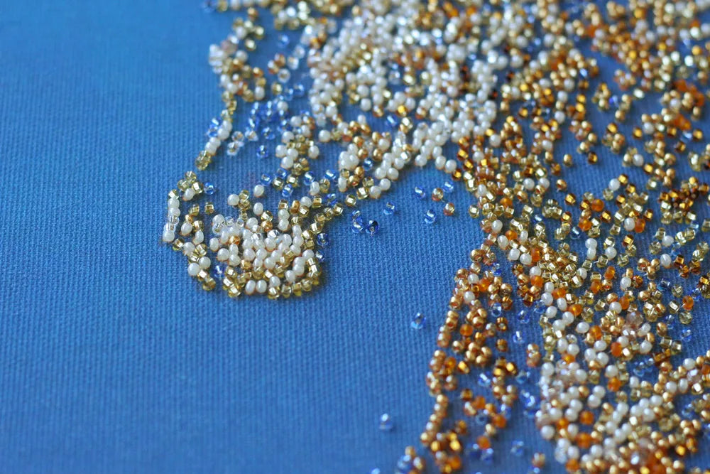 Bead Embroidery Kit Main Bead Embroidery Kit The Golden