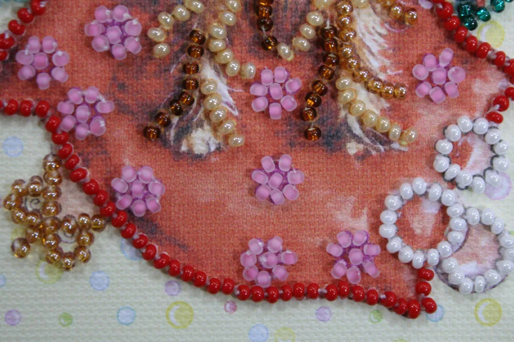 Postcards Bead Embroidery Kit Postcard bead embroidery kits York