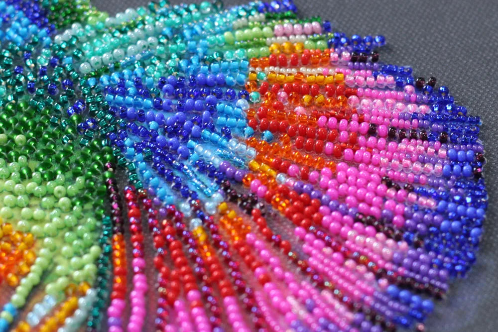 Bead Embroidery Kit Main Bead Embroidery Kit Rainbow dance