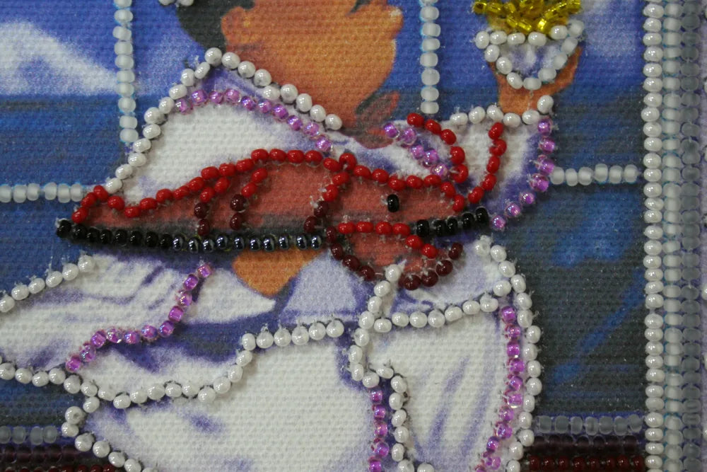 Bead Embroidery Kit Mini Bead embroidery kit Cheer cook