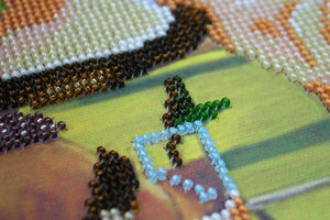 Bead Embroidery Kit At the race track