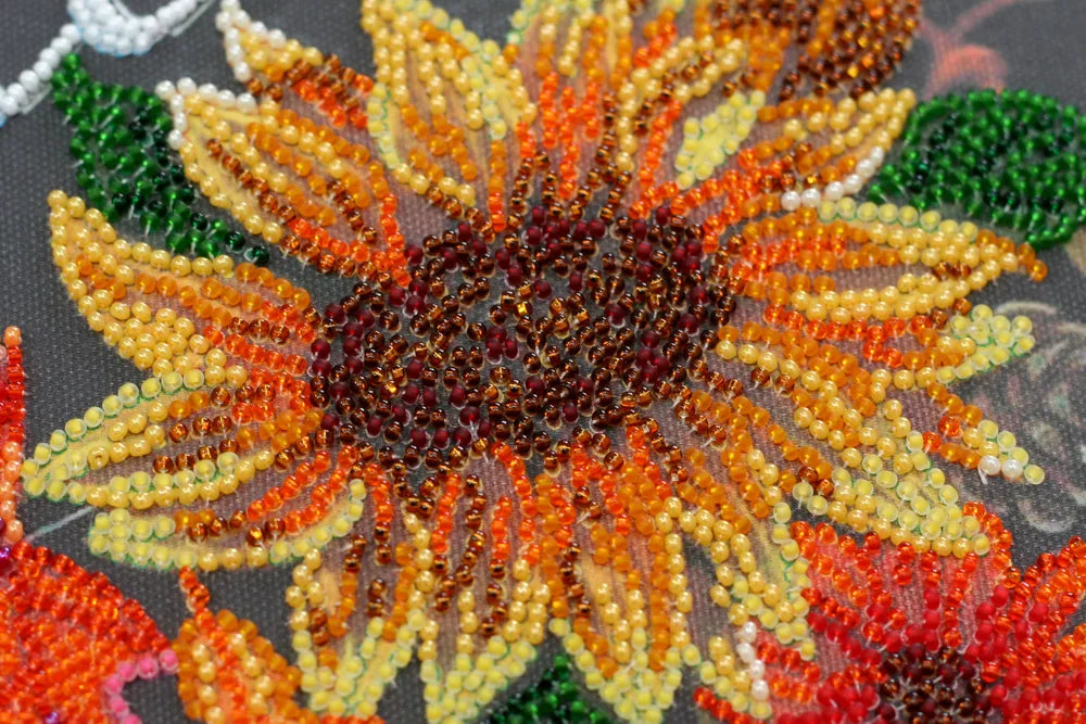 Bead Embroidery Kit Main Bead Embroidery Kit Welcoming autumn