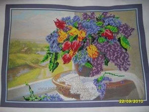 Bead Embroidery Kit Main Bead Embroidery Kit Nostalgia
