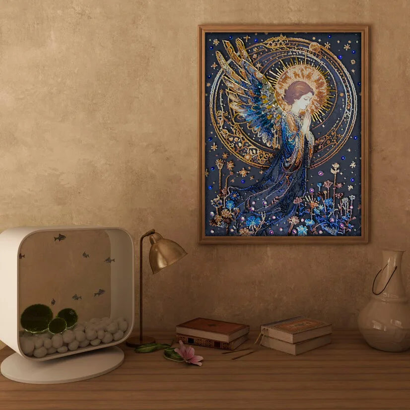 Bead Embroidery Kit Main Bead Embroidery Kit Guardian of the sky