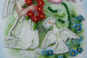 Postcards Bead Embroidery Kit Postcard Bead embroidery kit Happy Angel Day – 2