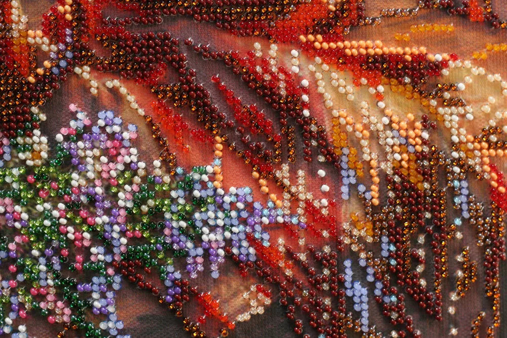 Bead Embroidery Kit Main Bead Embroidery Kit High tea