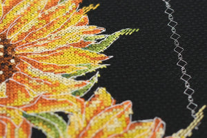 Cross Stitch Kit Cross-stitch kits Bright sunflowers
