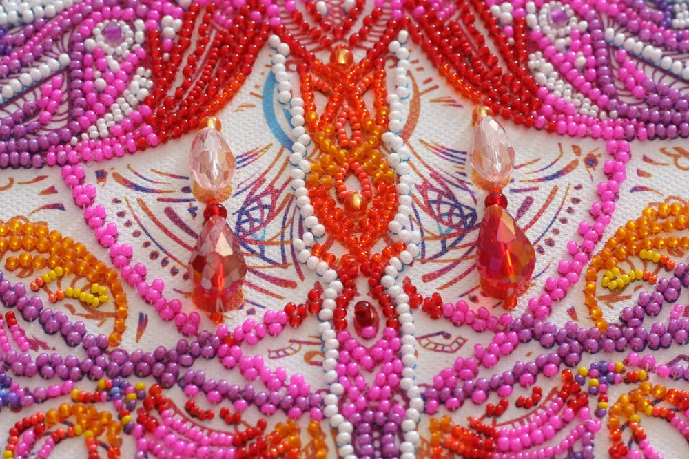Bead Embroidery Kit Main Bead Embroidery Kit Cascades of pearl