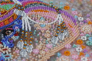 Bead Embroidery Kit Main Bead Embroidery Kit Miracle of India