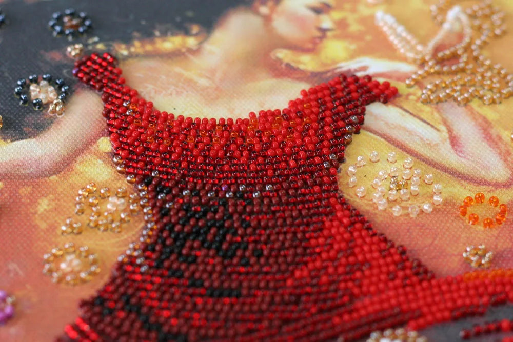 Bead Embroidery Kit Main Bead Embroidery Kit Dancing light