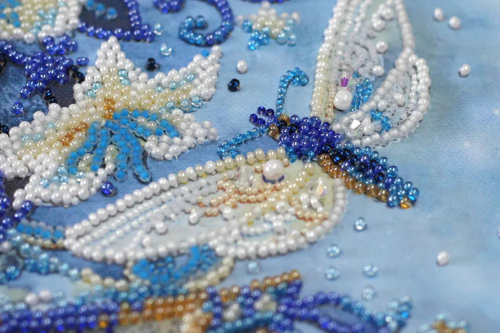 Bead Embroidery Kit Main Bead Embroidery Kit White magic