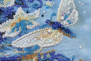 Bead Embroidery Kit Main Bead Embroidery Kit White magic