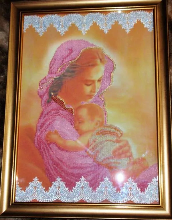 Bead Embroidery Kit Main Bead Embroidery Kit Happiness