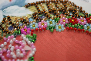 Postcards Bead Embroidery Kit Postcard Bead embroidery kit With love – 2