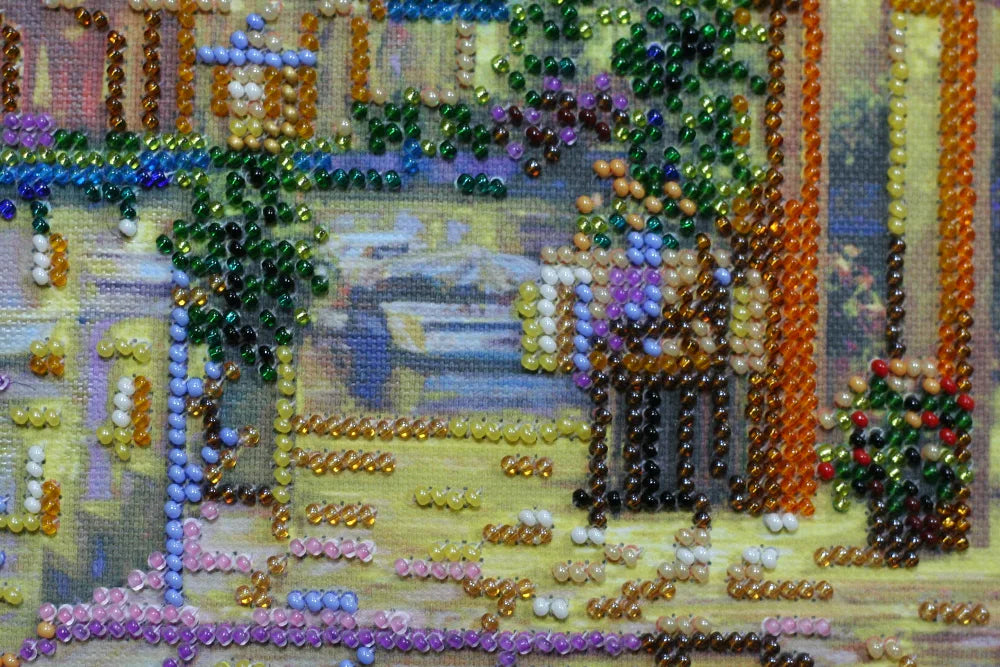 Bead Embroidery Kit Main Bead Embroidery Kit Warm night