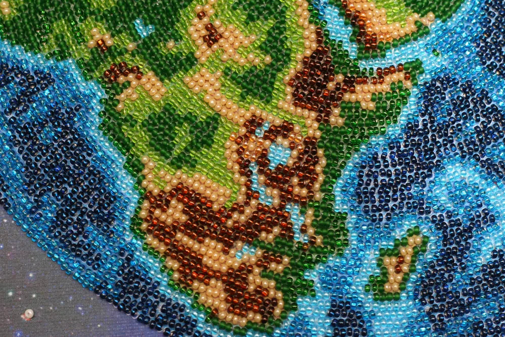 Bead Embroidery Kit Main Bead Embroidery Kit The Earth