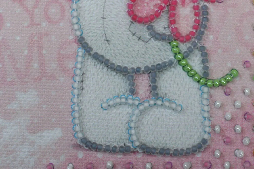 Postcards Bead Embroidery Kit With love – 3