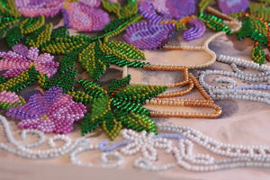 Bead Embroidery Kit Main Bead Embroidery Kit Flower lace