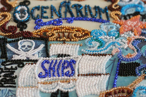 Bead Embroidery Kit Main Bead Embroidery Kit Secrets of the ocean