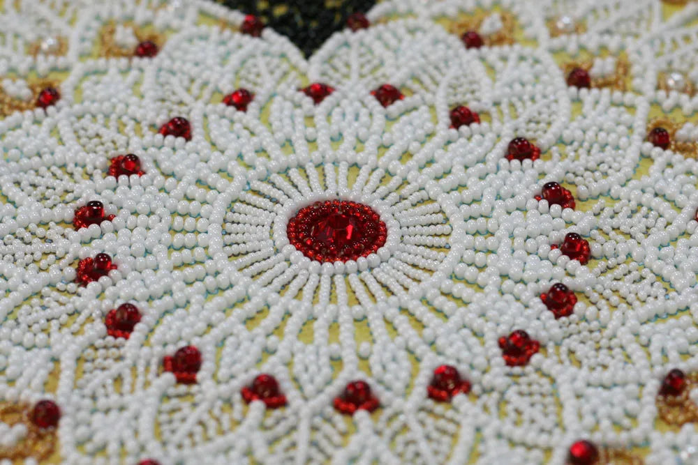 Bead Embroidery Kit Main Bead Embroidery Kit Lace tie