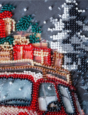 Bead Embroidery Kit Mid-sized bead embroidery kit Holiday Delivery