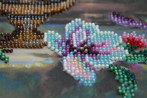 Bead Embroidery Kit Main Bead Embroidery Kit Pearlescent glow