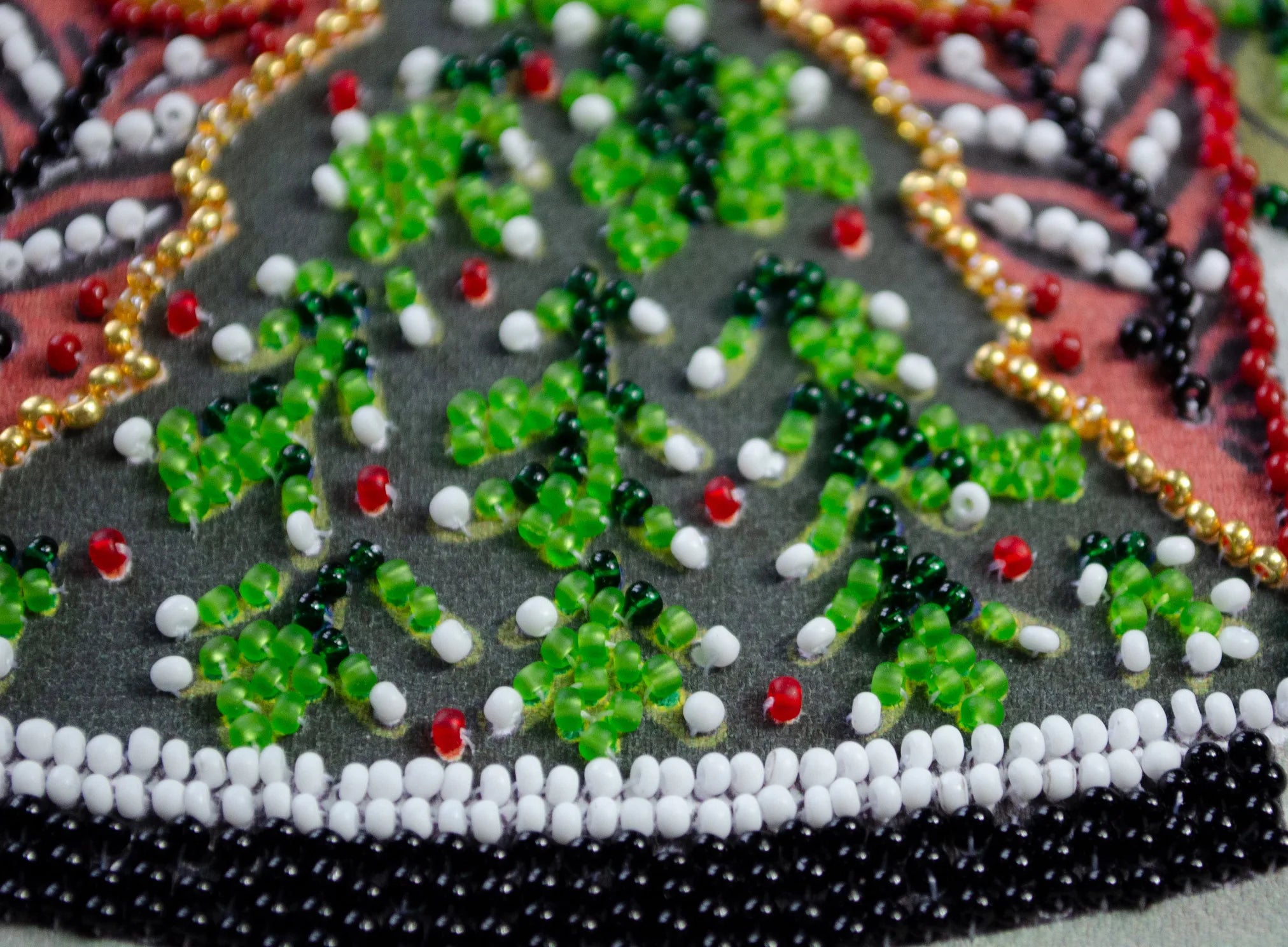 Bead Embroidery Kit Mid-sized bead embroidery kit Guardian of the Christmas Miracle