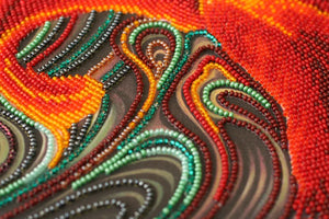 Bead Embroidery Kit Main Bead Embroidery Kit Wonderful lily