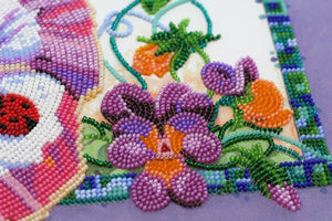 Bead Embroidery Kit Main Bead Embroidery Kit Heart's-ease