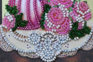 Postcards Bead Embroidery Kit Postcard Bead embroidery kit A present for the darling