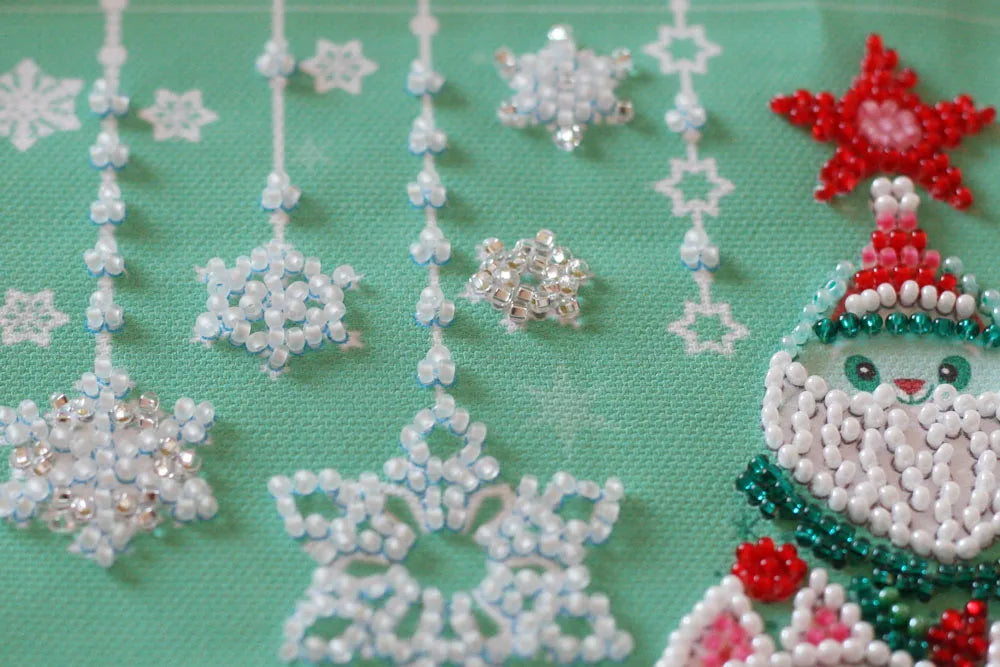 Bead Embroidery Kit Mid-sized bead embroidery kit Decorate