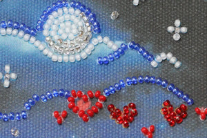 Bead Embroidery Kit Mini Bead embroidery kit Romantic trip