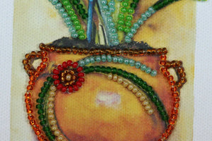 Postcards Bead Embroidery Kit Flowers – 1