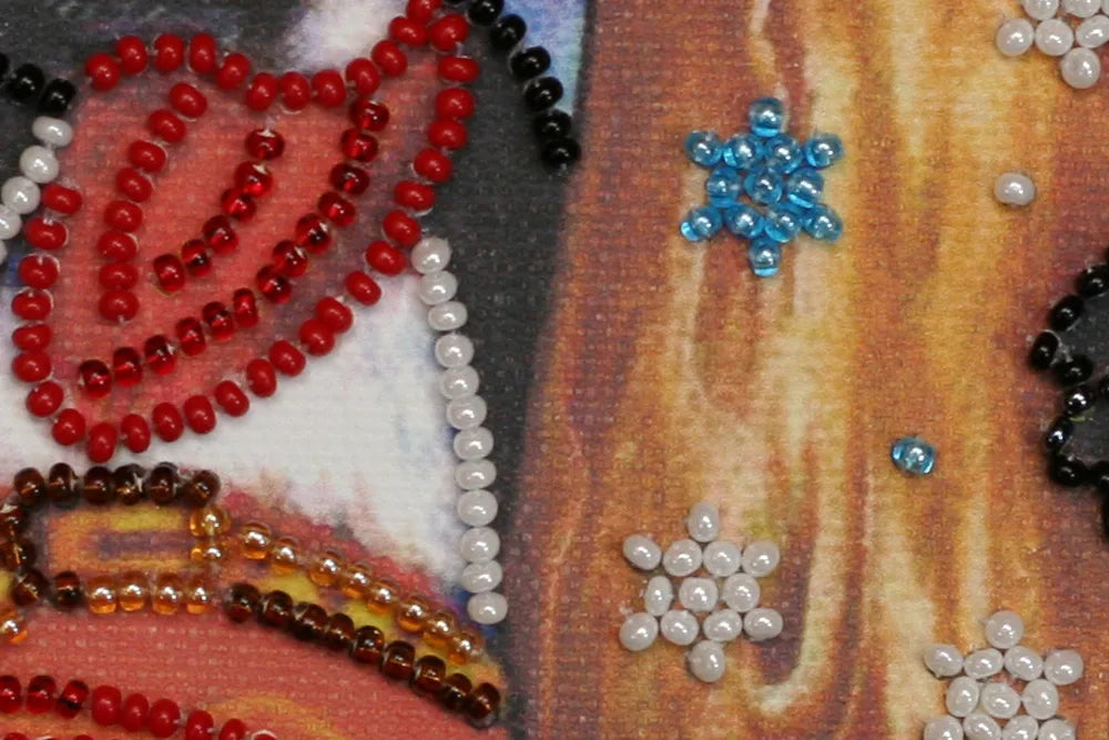 Bead Embroidery Kit Mini Bead embroidery kit Woodpecker