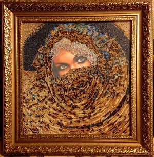 Bead Embroidery Kit Main Bead Embroidery Kit Scheherazade