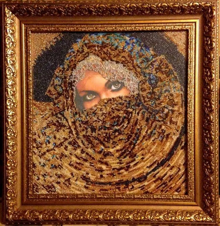 Bead Embroidery Kit Main Bead Embroidery Kit Scheherazade