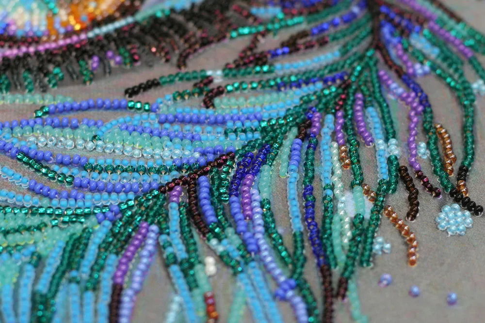 Bead Embroidery Kit Main Bead Embroidery Kit Royal gaze