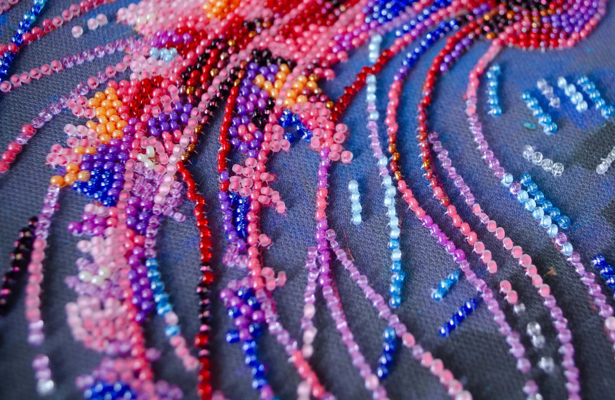 Bead Embroidery Kit Mid-sized bead embroidery kit Dangerous grace