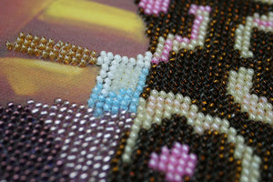 Bead Embroidery Kit At the race track – 2