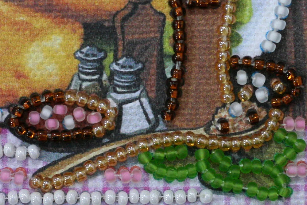 Magnets Bead Embroidery Kit Magnets Bead embroidery kit Bon Appetit