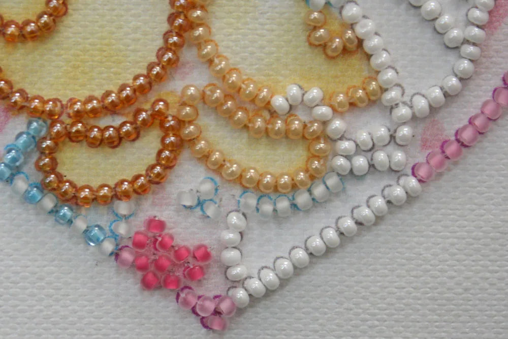 Magnets Bead Embroidery Kit Magnets Bead embroidery kit Just married bears