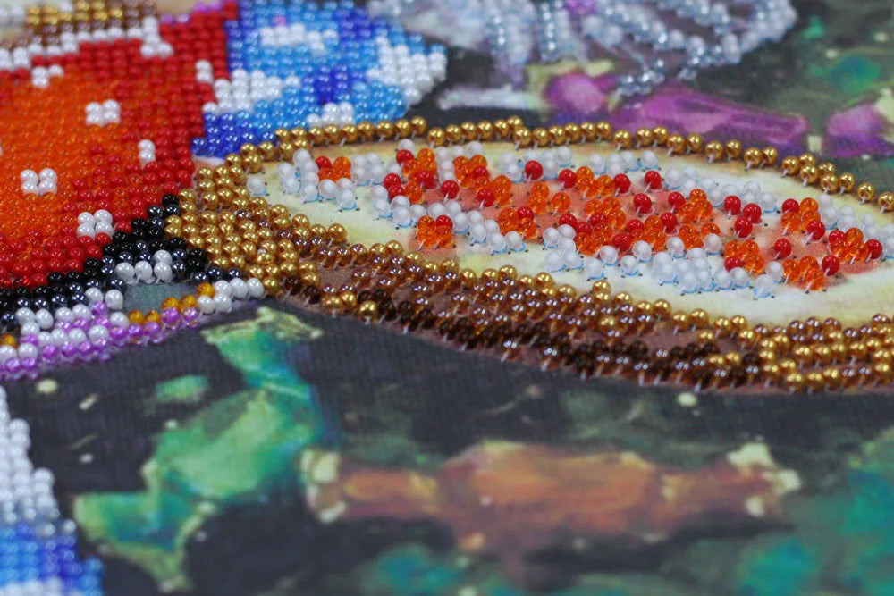 Bead Embroidery Kit Main Bead Embroidery Kit At the samovar