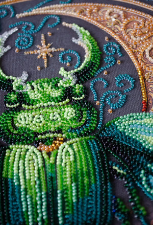 Bead Embroidery Kit Main Bead Embroidery Kit Nature Totem