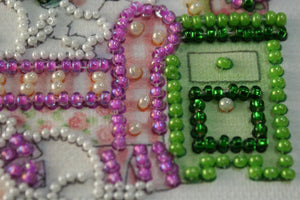 Magnets Bead Embroidery Kit Magnets Bead embroidery kit United friends