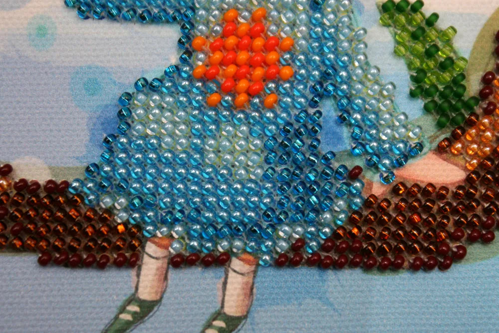 Bead Embroidery Kit On a twig