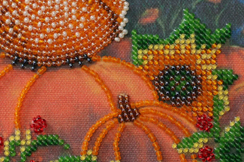 Bead Embroidery Kit Mini Bead embroidery kit Night guest