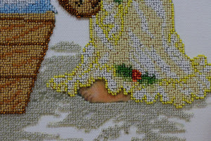 Bead Embroidery Kit Micro Beads Embroidery Kit Lullaby of an angel