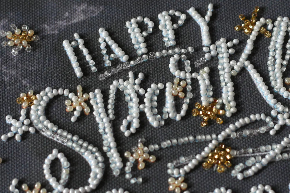 Bead Embroidery Kit Mid-sized bead embroidery kit Bengal lights