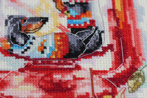 Cross Stitch Kit Cross-stitch kits Heat of October